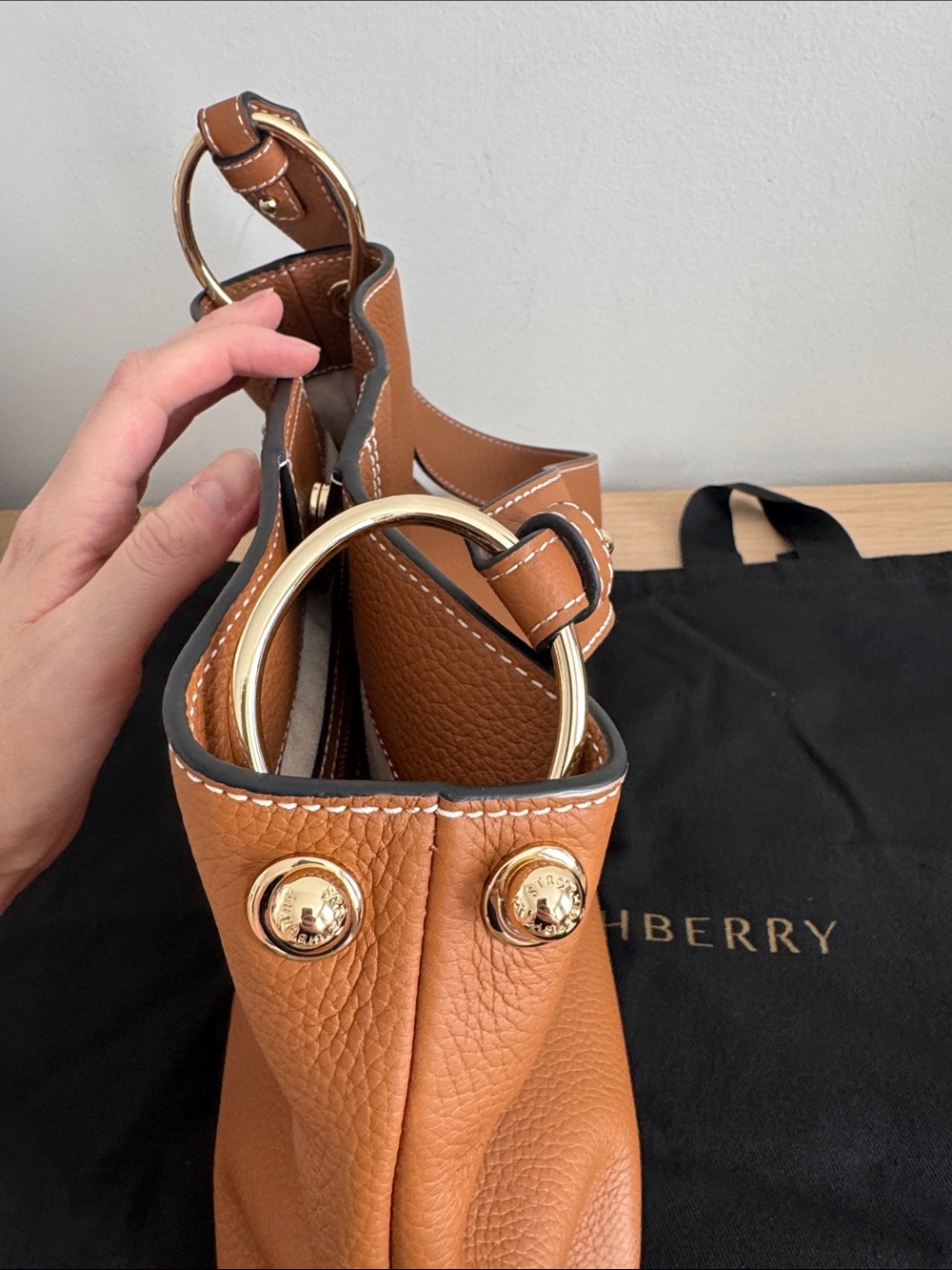 Strathberry Lana Hobo in Tan - Picture 4 of 10